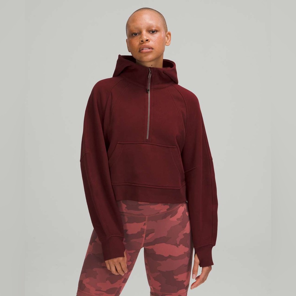 lululemon 1/2 zip oversized scuba size XS/S!